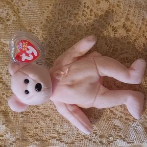 Breast Cancer pink Bear, 10th Anniversary ty 2003 VINTAGE
